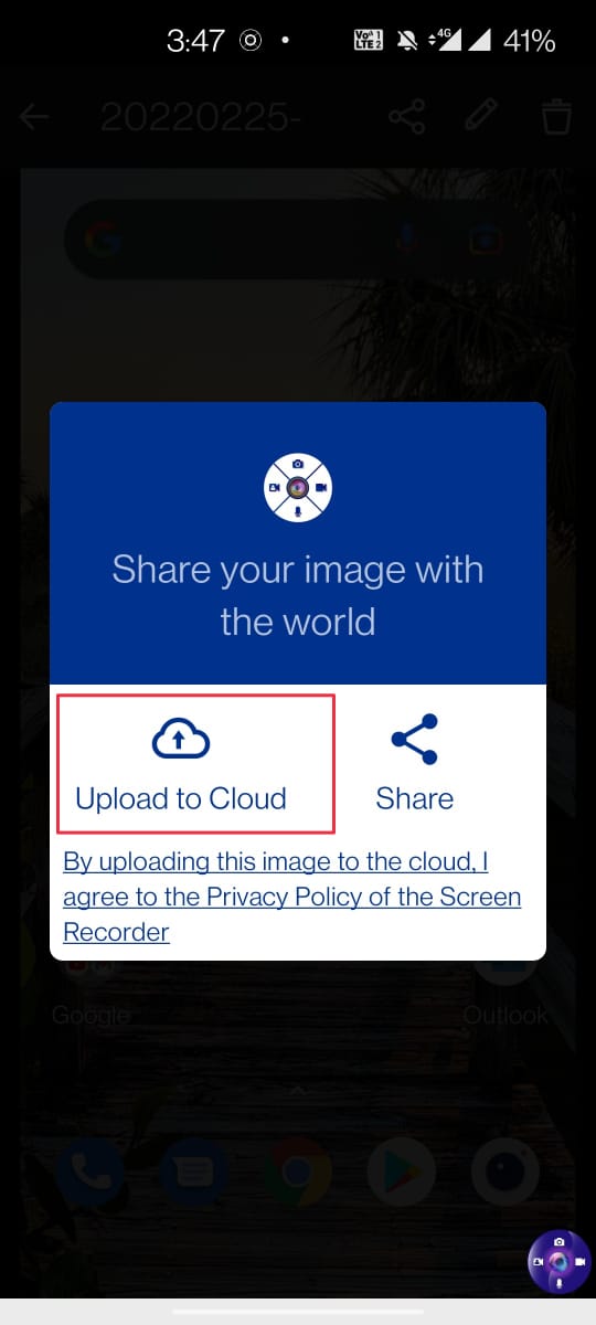 UPLOAD IT ON CLOUD