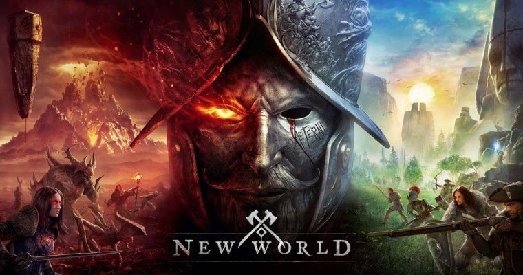 two different new world image with characters 